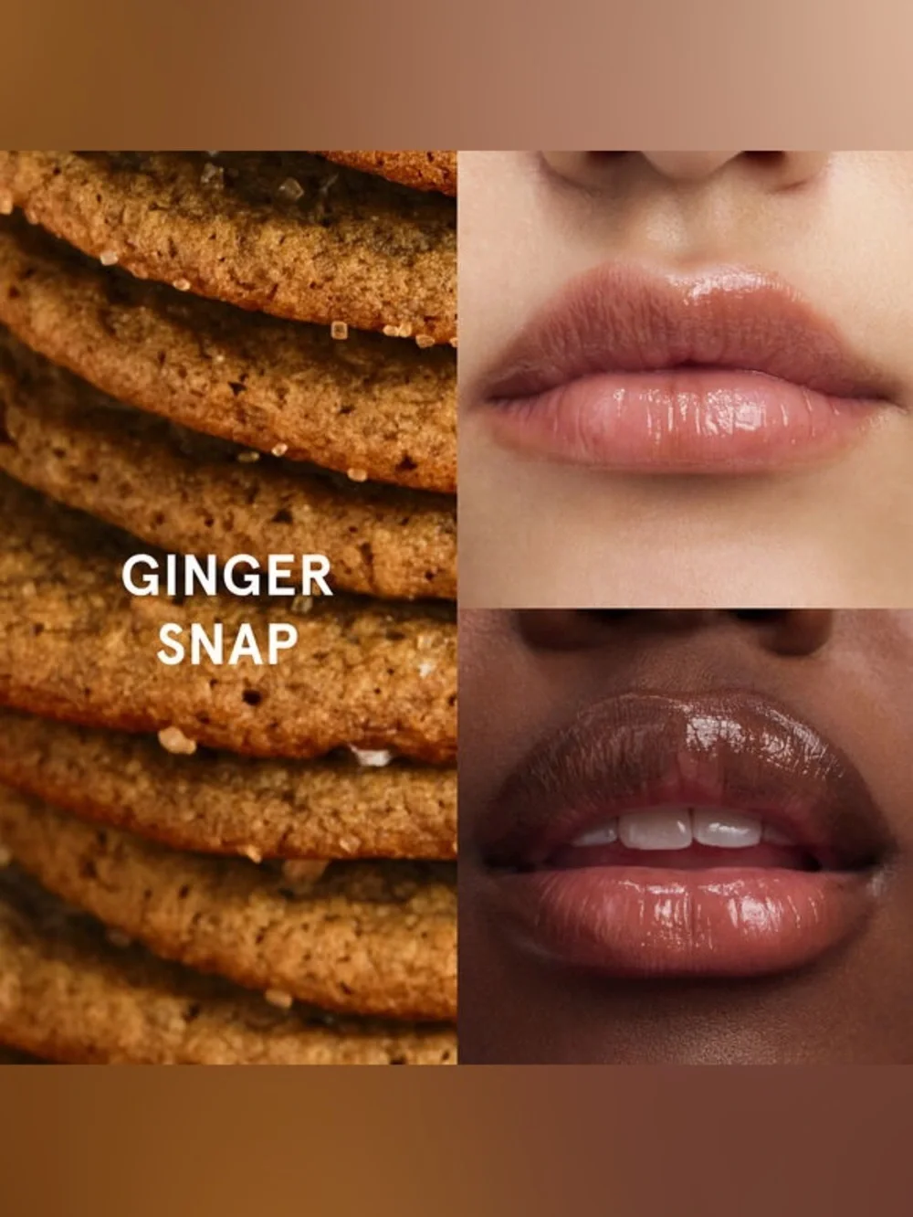 Glossier Sugar + Spice Balm Dotcom Duo - Peppermint Bark & Ginger Snap Lip BDC - Picture 5 of 9